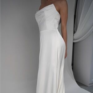 Justin Alexander Wedding Gown - GWINN - ivory